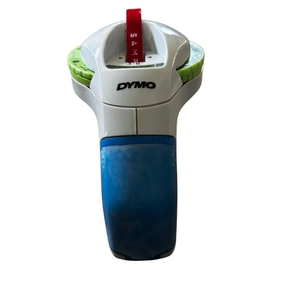 DYMO Organizer Xpress Embossing Label Maker 12965 w/ Red Tape Roll – Tested